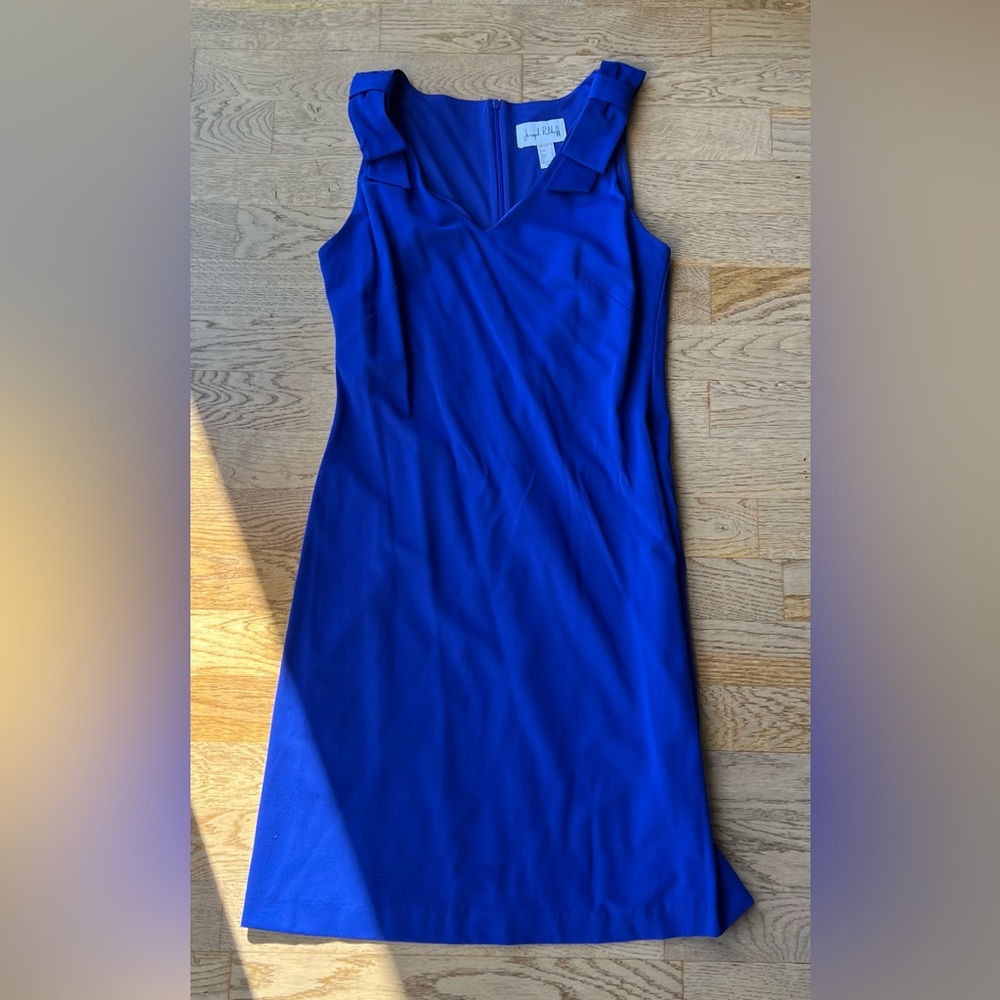 Joseph Ribkoff Blue Bow Dress